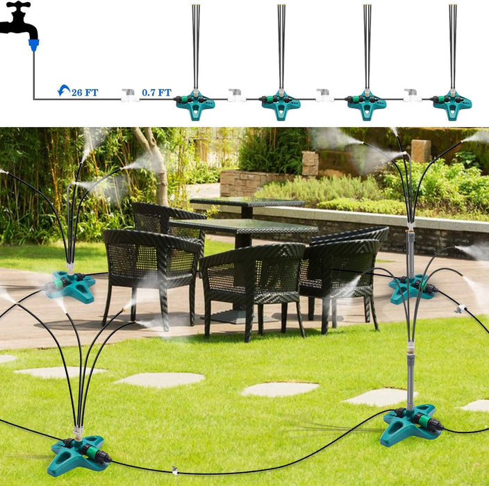 Standing Misting Cooling System