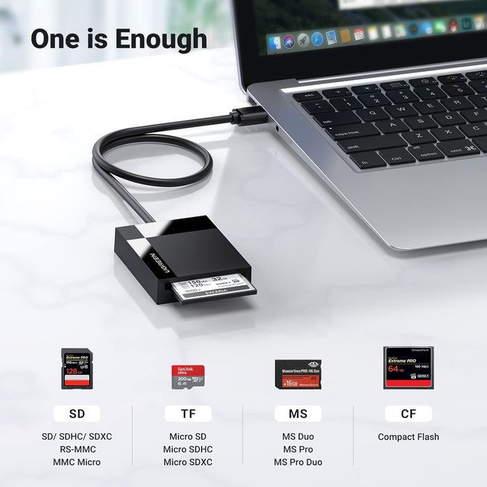 SD Card Reader USB 3.0 Card Hub Adapter