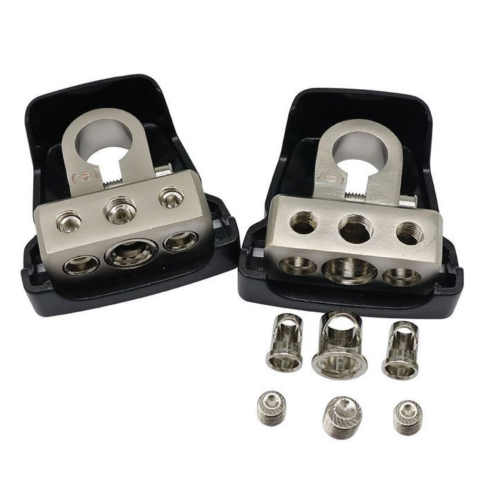 Battery Terminal Connectors with Polycarbonate Cover
