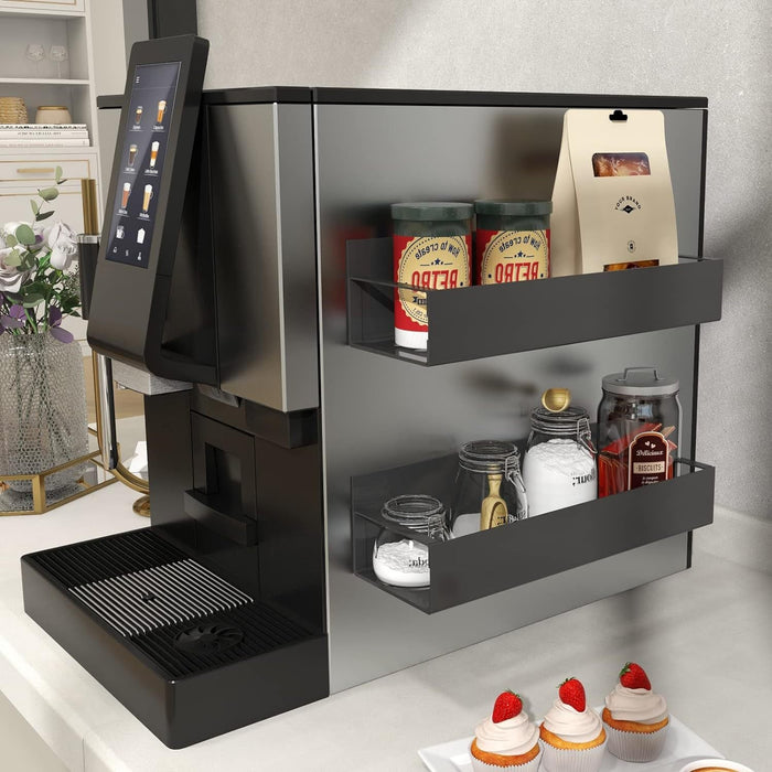 2 Pack Magnetic Spice Rack Organizer for Refrigerator