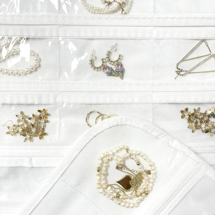 Hanging Jewelry Organizer White