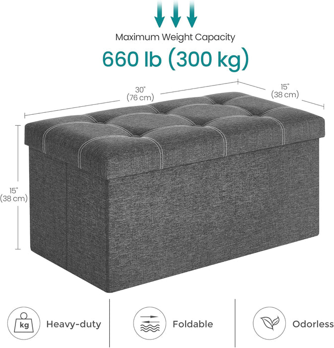 Storage Ottoman Bench 76*38*38CM