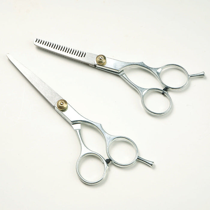 2pcs 6" Salon Hairdressing Scissors Hair Barber Professional Cutting Thinning