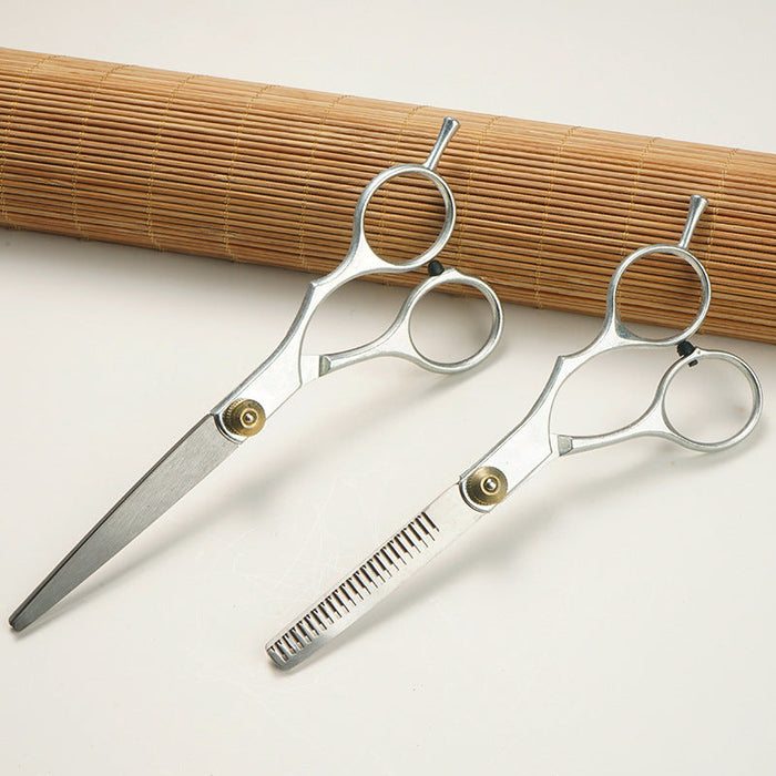 2pcs 6" Salon Hairdressing Scissors Hair Barber Professional Cutting Thinning