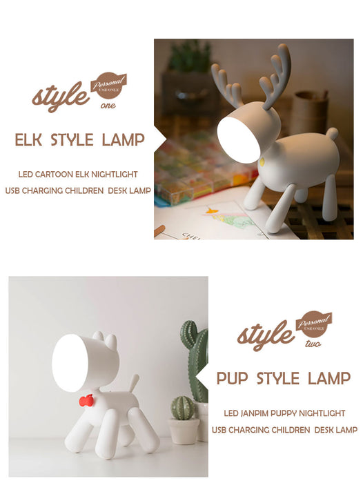 Led Night Light Rechargable Lamp