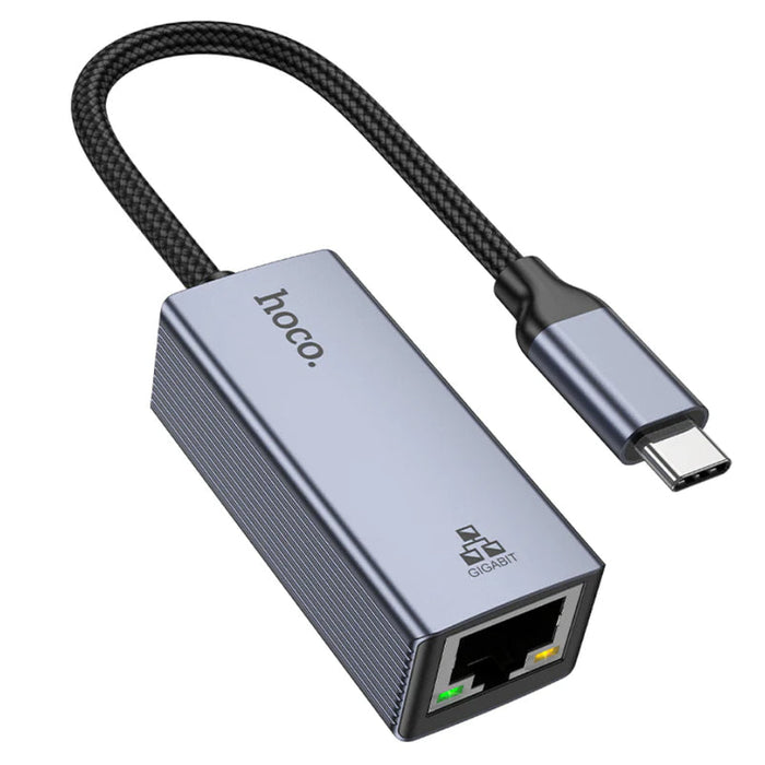 Hoco USB-C to RJ45 Gigabit Ethernet Adaptor