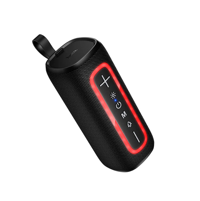 Hoco Party 10W LED Bluetooth Speaker with FM USB AUX Black