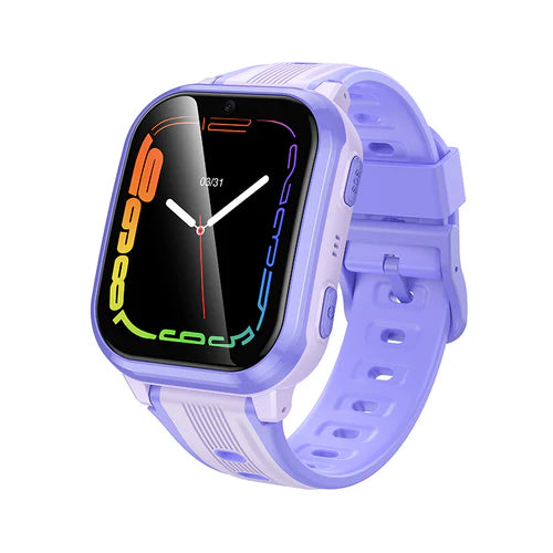 Nexus Kids Smart Watch 4G with GPS, Video Call, Parental Control and IPX7 Purple