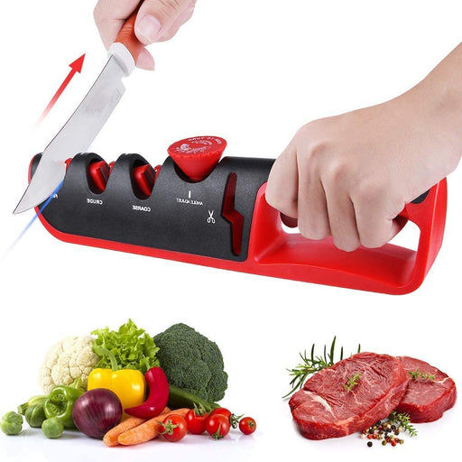 4 IN 1 Multifunctional Adjustable Manual Knife Sharpening Tool