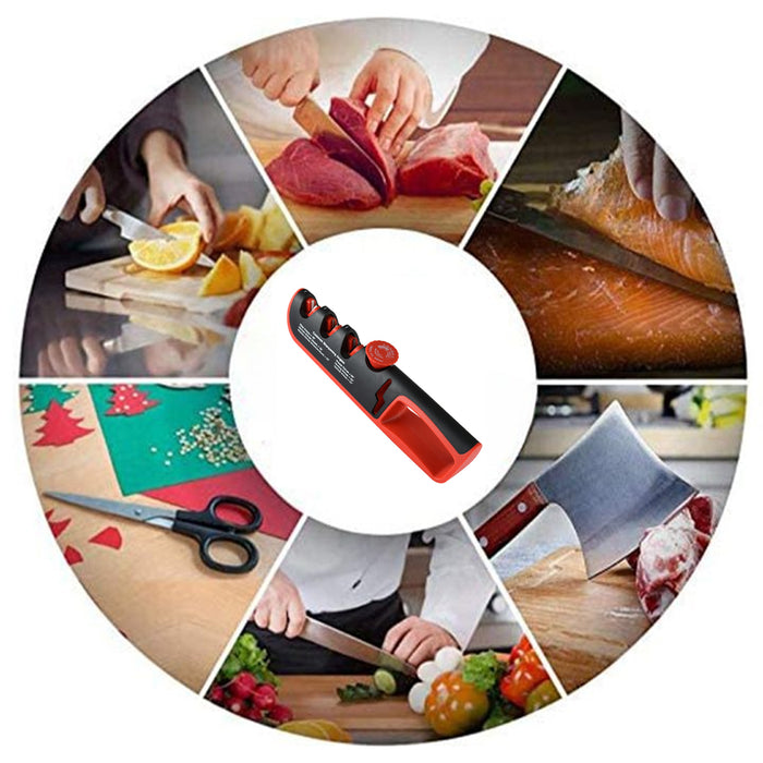 4 IN 1 Multifunctional Adjustable Manual Knife Sharpening Tool