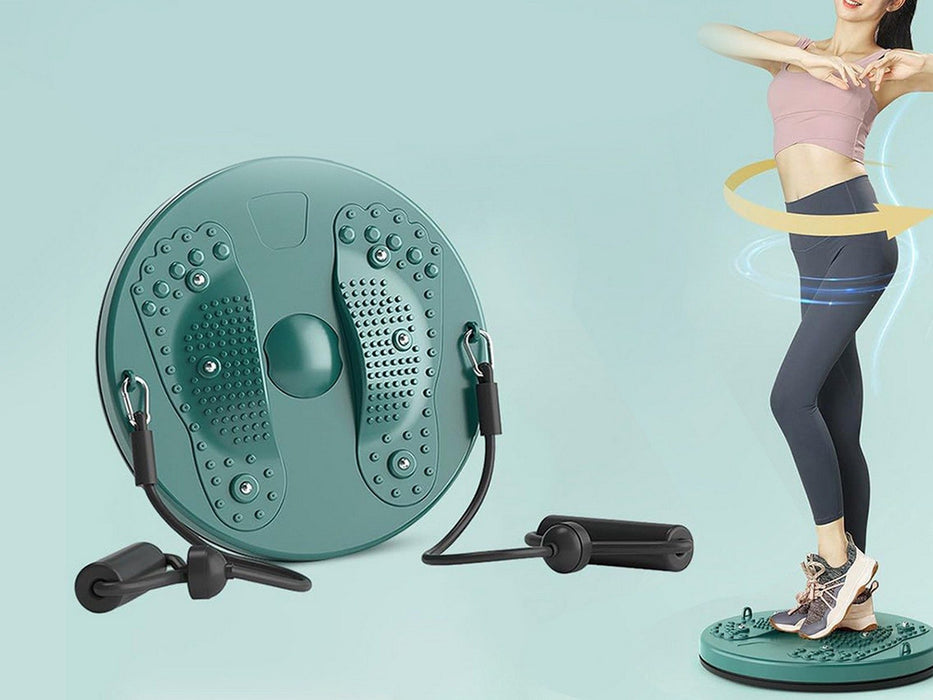 Twist Waist Board Foot Sole Massage Disc with Drawstrings — Off The Back