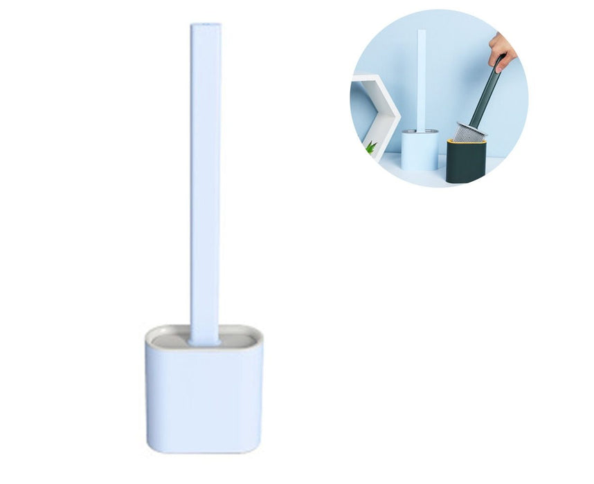 Flex Silicone Toilet Brush with Holder