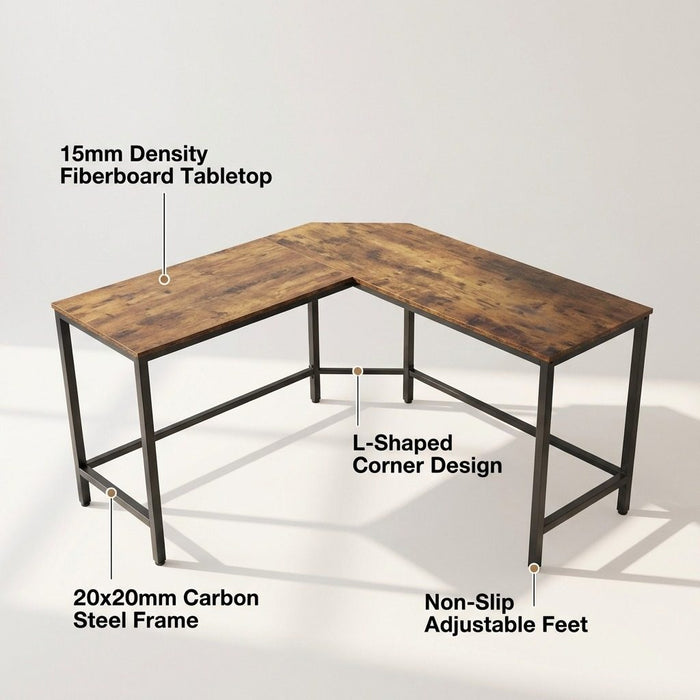 L-Shaped Corner Computer Desk