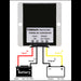 TOBSUN DC-DC converter with wiring diagram on a white background