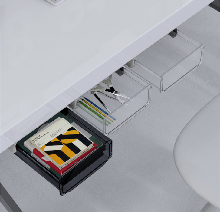 Under Desk Drawer Organizer Self-adhesive