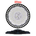 High-intensity industrial light fixture with 30cm label on a white background