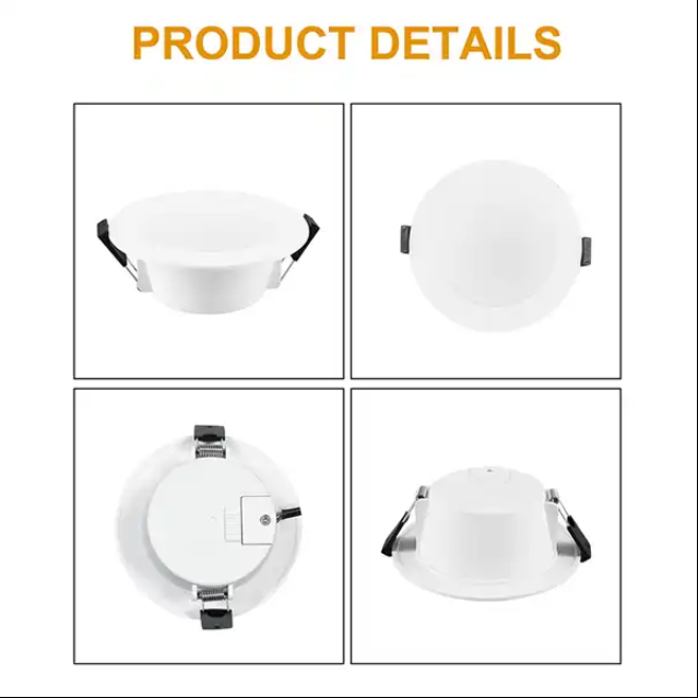 10W Dimmable LED Downlight Flicker Free Tri-Colour Recessed Ceiling Light