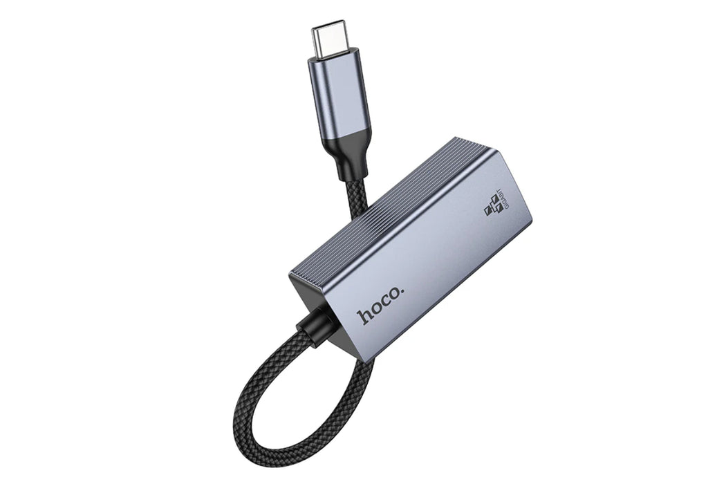 Hoco USB-C to RJ45 Gigabit Ethernet Adaptor - image 2