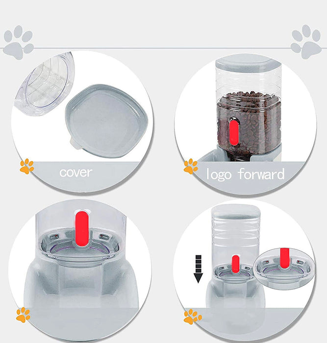 Pet Automatic Feeding Bowls Pet Water Feeder