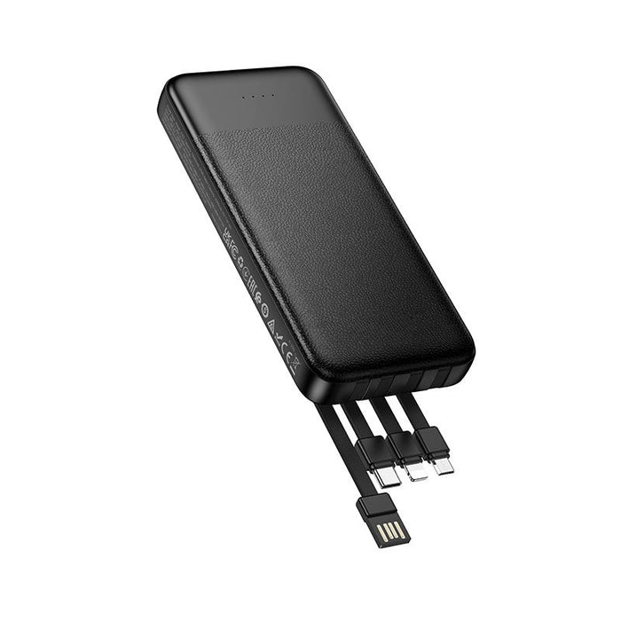 Titan PowerUp 10000mAh Power Bank with 4 Built-In Cables - image 2