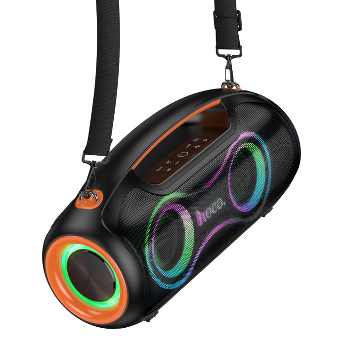 Hoco 600W Bluetooth Party Speaker with 2 Wireless Microphones, RGB Light, 6000mAh Battery, IPX5 Waterproof - image 2