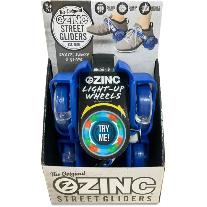 Zinc Street Skate Gliders Blue w ABEC 5 Bearings - image 2