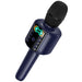 Hoco Karaoke Mic and Speaker, USB/SD/Aux, Blue