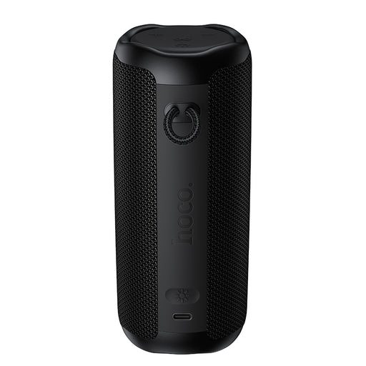 Hoco Bass+ RGB LED Bluetooth Speaker w FM Black - image 2