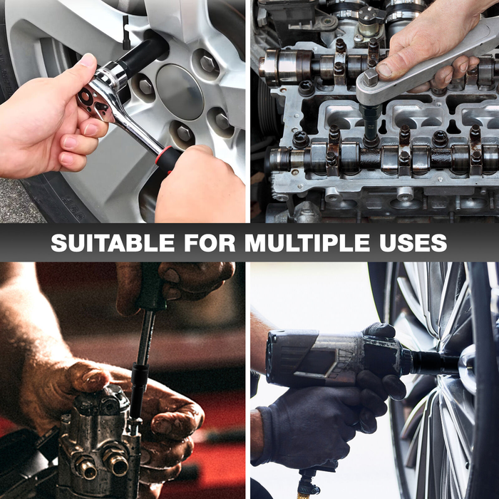 16PCS Locking Wheel Nut Screw Socket Set
