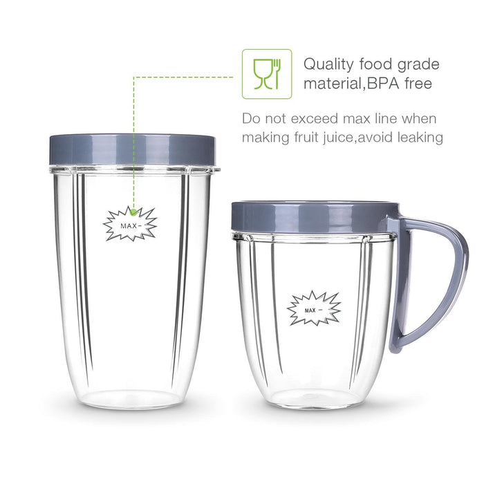 Deluxe Upgraded Accessory Kit for NutriBullet