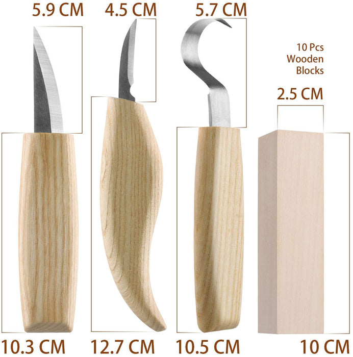 17pcs Wood Carving Set
