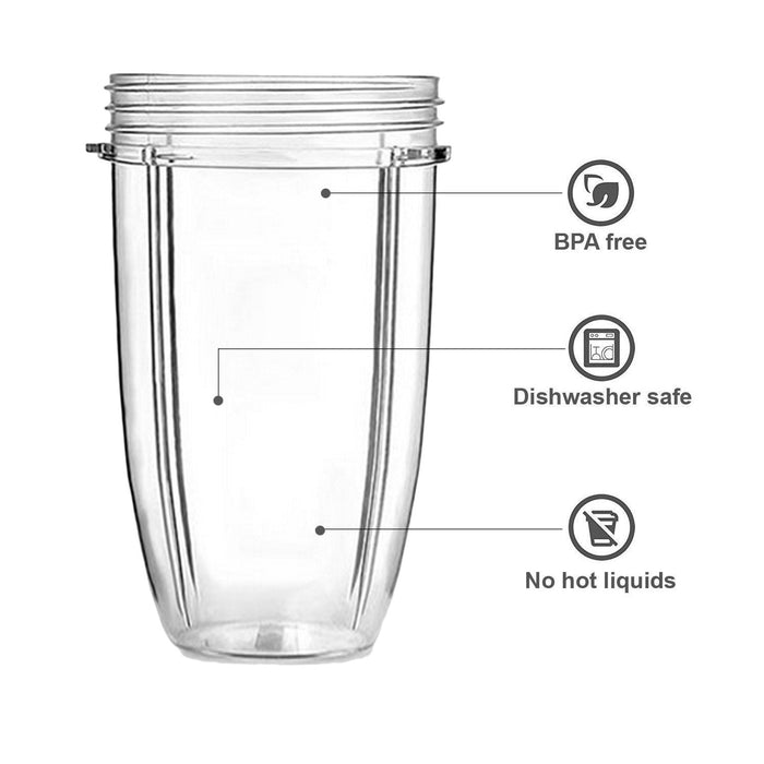 24oz Cup Replacement For NutriBullet 600 900