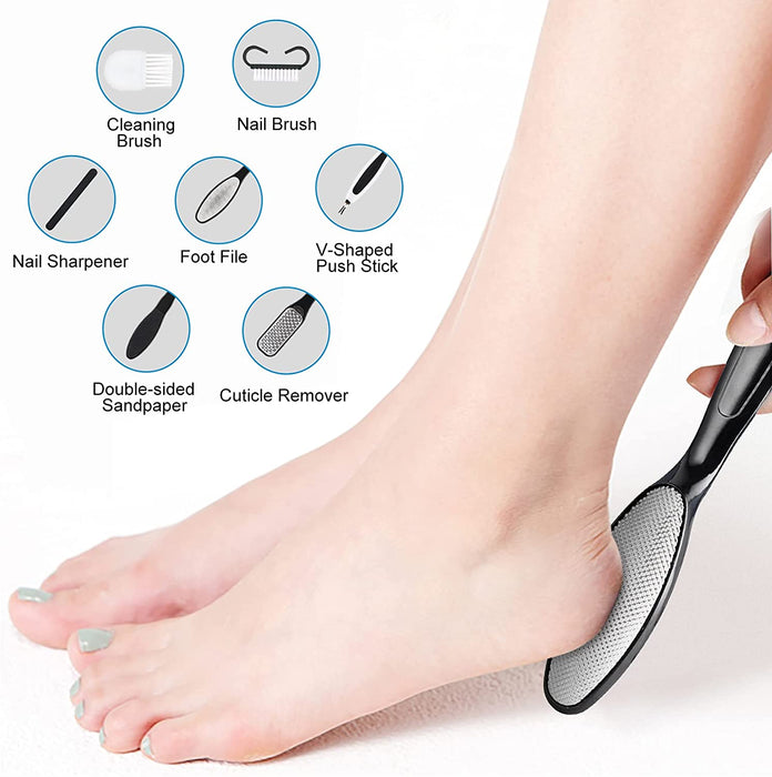 Electric Foot File Pedicure Set