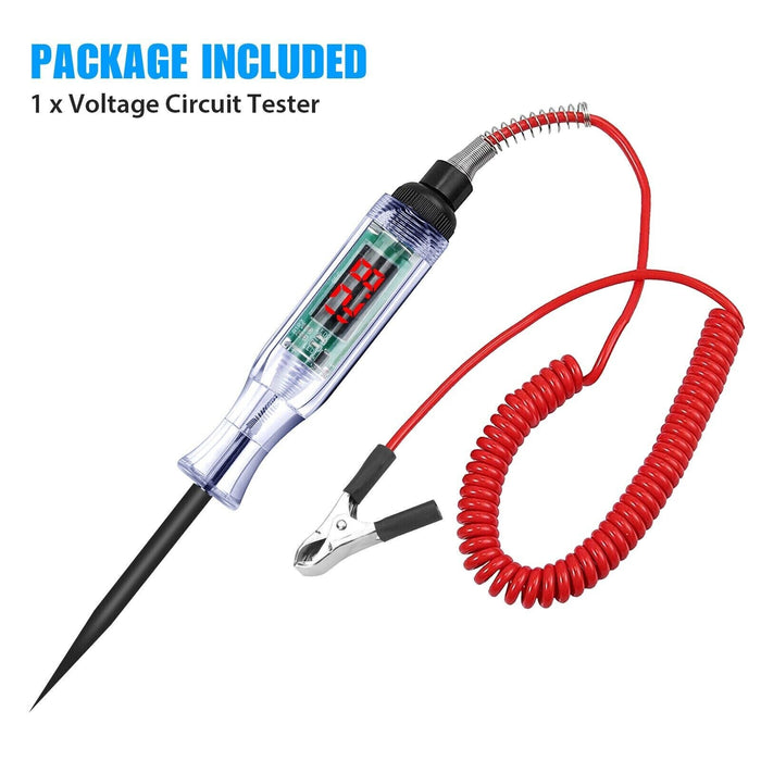 Auto Car Electrical Circuit Voltage Tester 5-90V Red