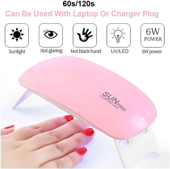 Mini UV LED Nail Lamp