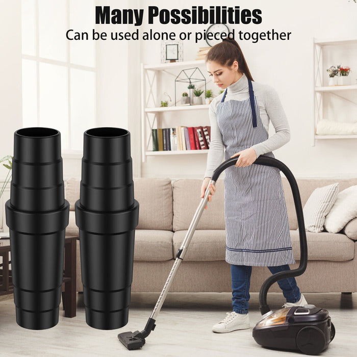 2Pcs Universal Vacuum Hose Adapter