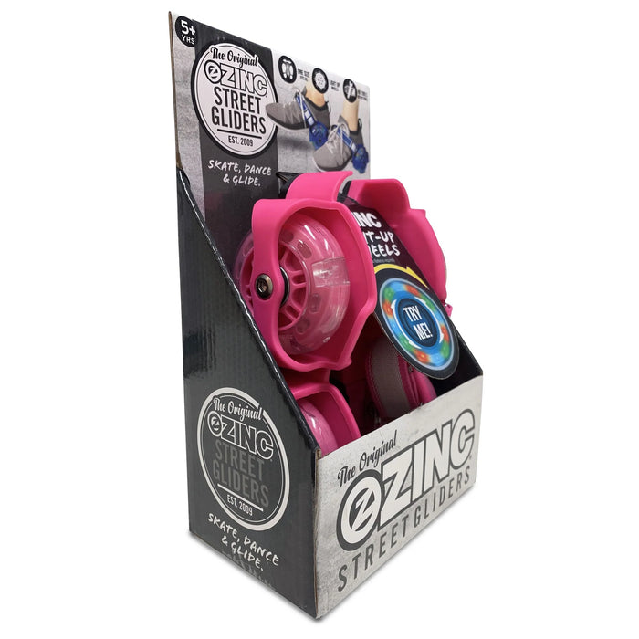 Zinc Street Skate Gliders Pink w ABEC 5 Bearings - image 2