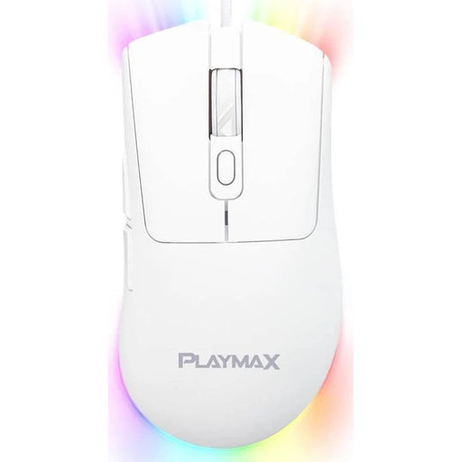 Playmax White RGB Gaming Mouse and Mouse Mat Combo - image 2