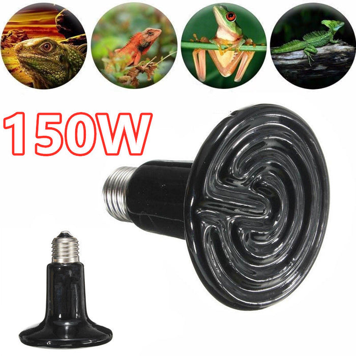 150W E27 Infrared Ceramic Heat Emitter Lamp Bulb
