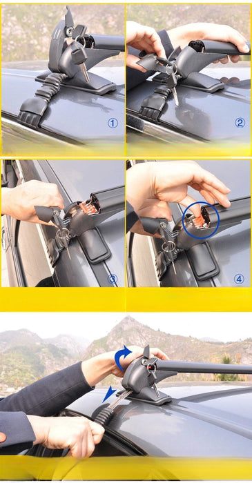 Universal Car Roof Rack Cross Bars