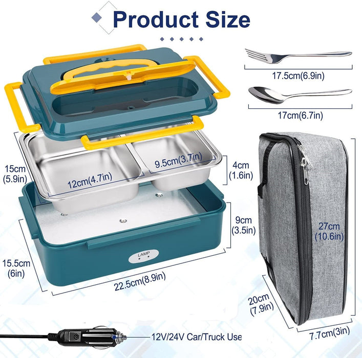 Electric Heated Lunch Box