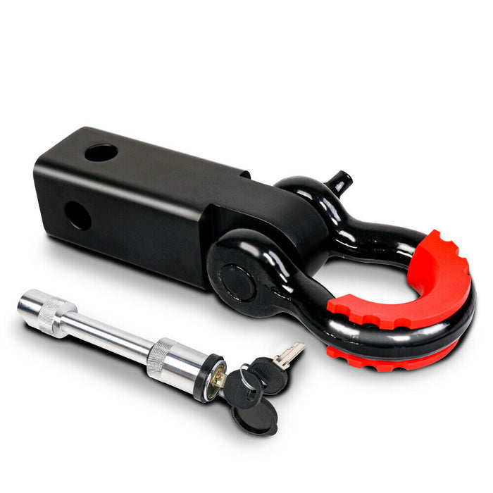 Hitch Receiver Bonus Bow Shackle Tow Bar Recovery Receiver