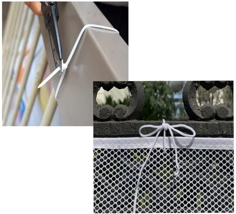 Child Safety Net White 3Mx78cm