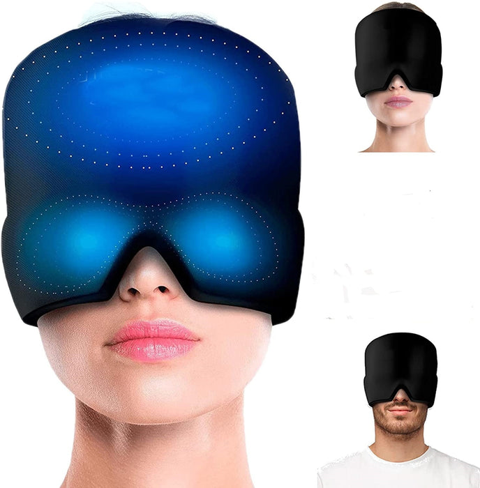 Reusable Cooling Cap Gel Ice Cap Cooling Head Wrap