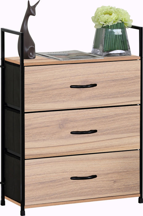 Bedside Table with Drawers