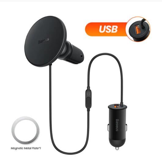 40W Car Magnetic Wireless Charger
