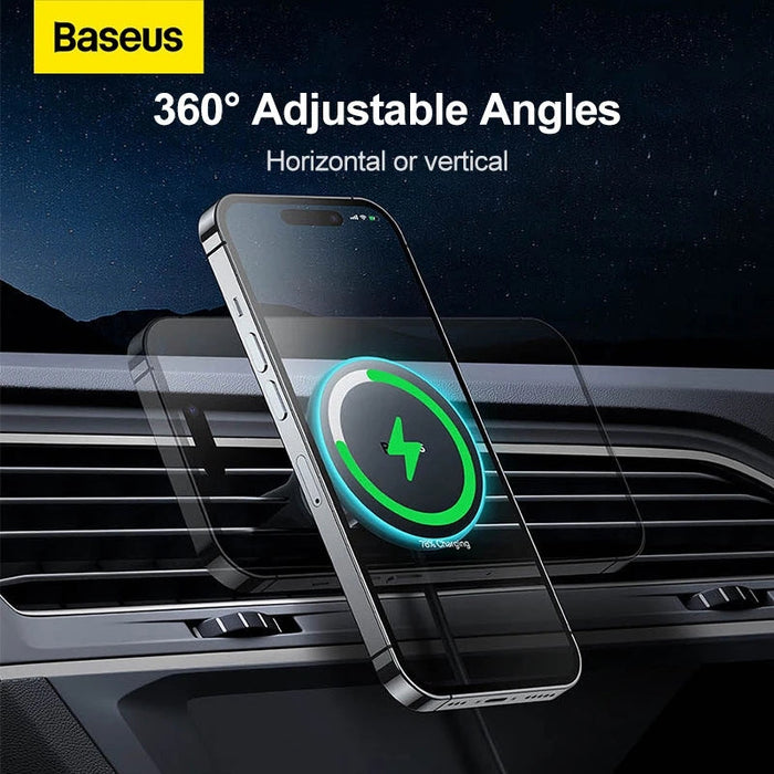 40W Car Magnetic Wireless Charger
