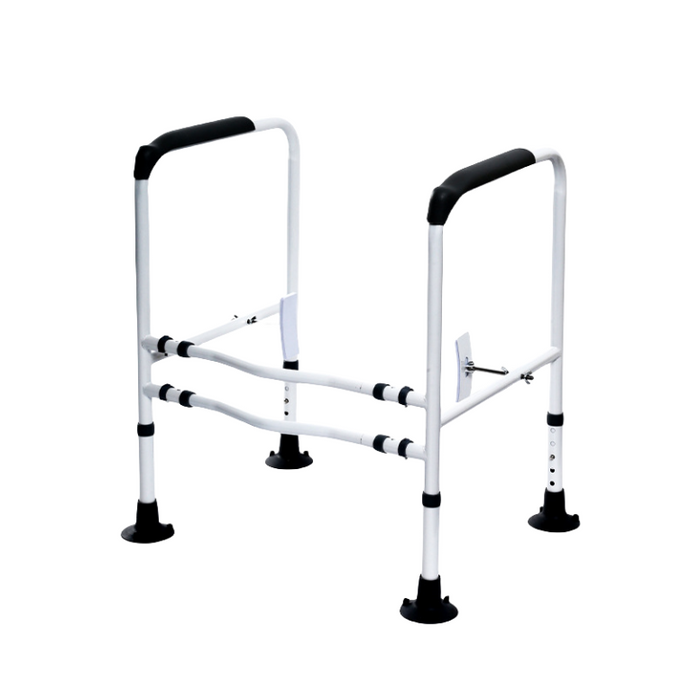 Toilet Safety Frame & Rail Black
