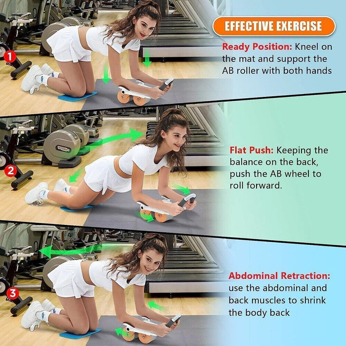 Abdominal Wheel with Timer