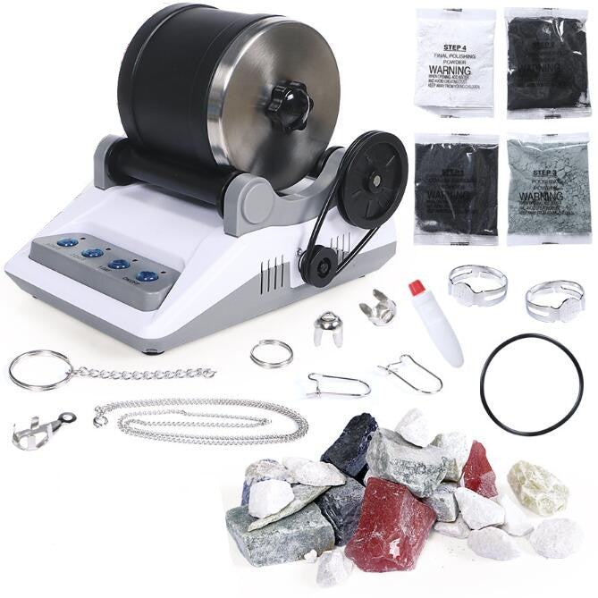 Rock Tumbler Kit Polisher